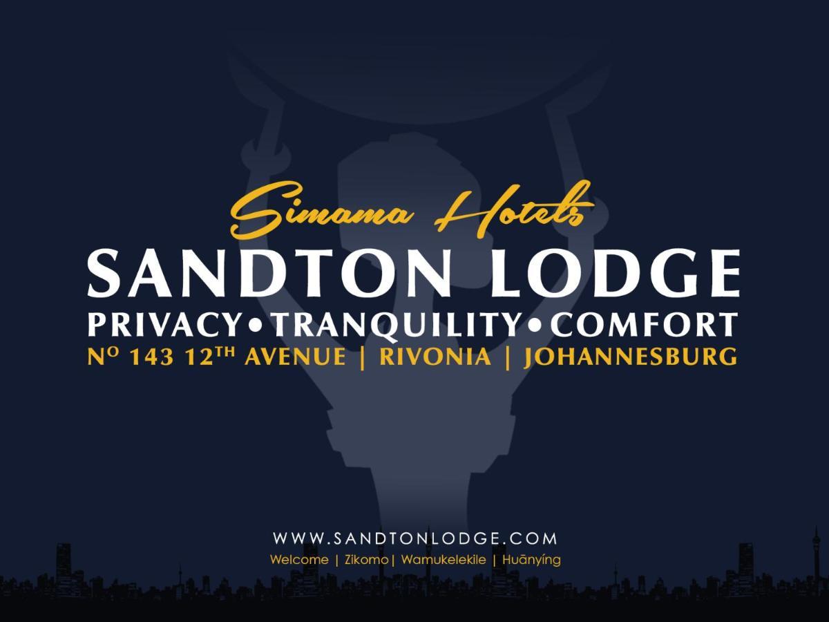יוהנסבורג Sandton Lodge Rivonia מראה חיצוני תמונה