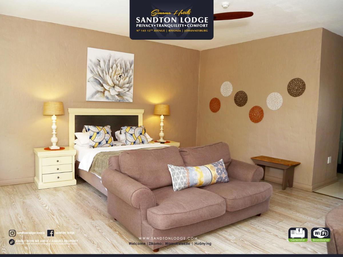 יוהנסבורג Sandton Lodge Rivonia מראה חיצוני תמונה