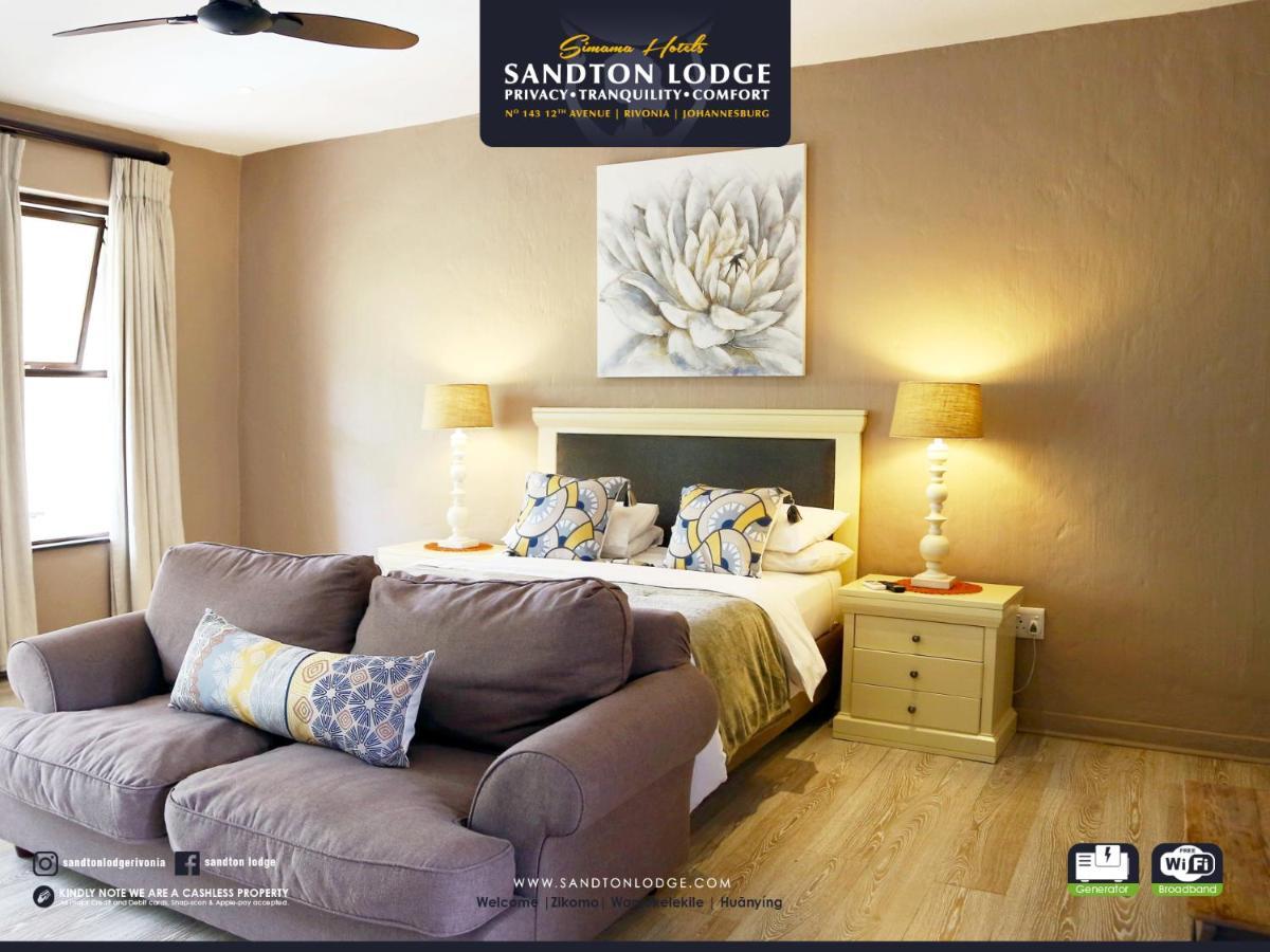 יוהנסבורג Sandton Lodge Rivonia מראה חיצוני תמונה