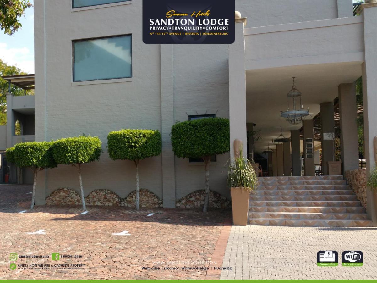 יוהנסבורג Sandton Lodge Rivonia מראה חיצוני תמונה
