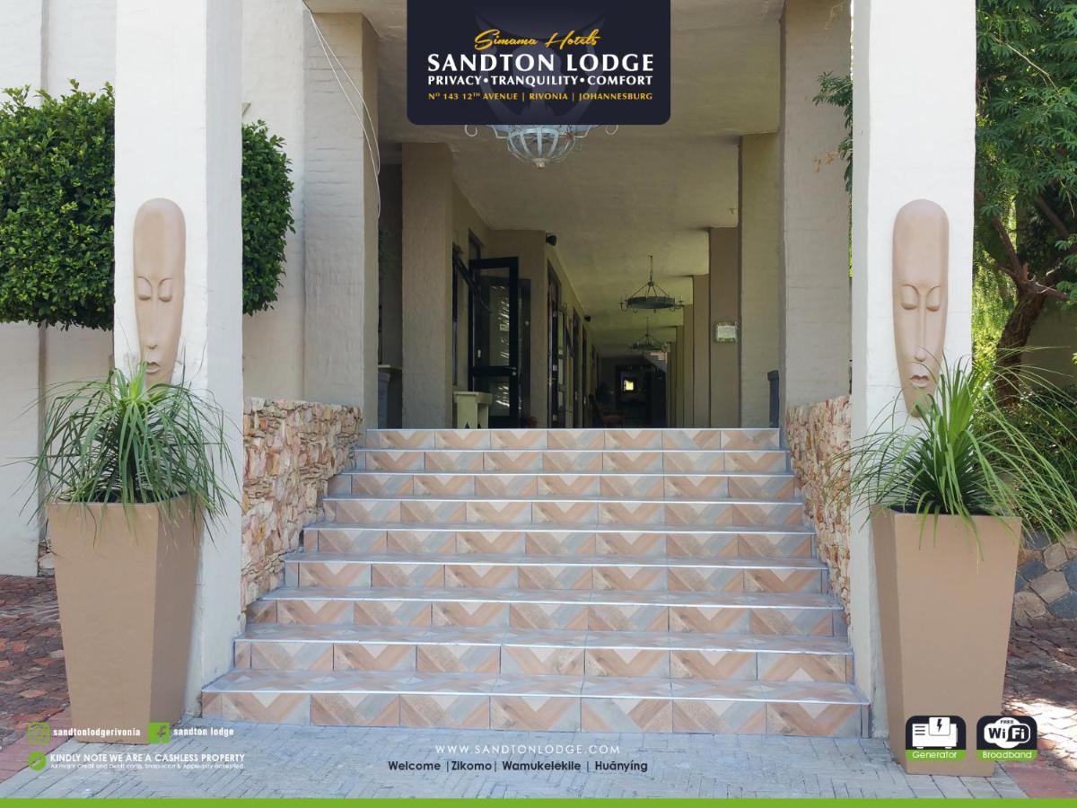 יוהנסבורג Sandton Lodge Rivonia מראה חיצוני תמונה