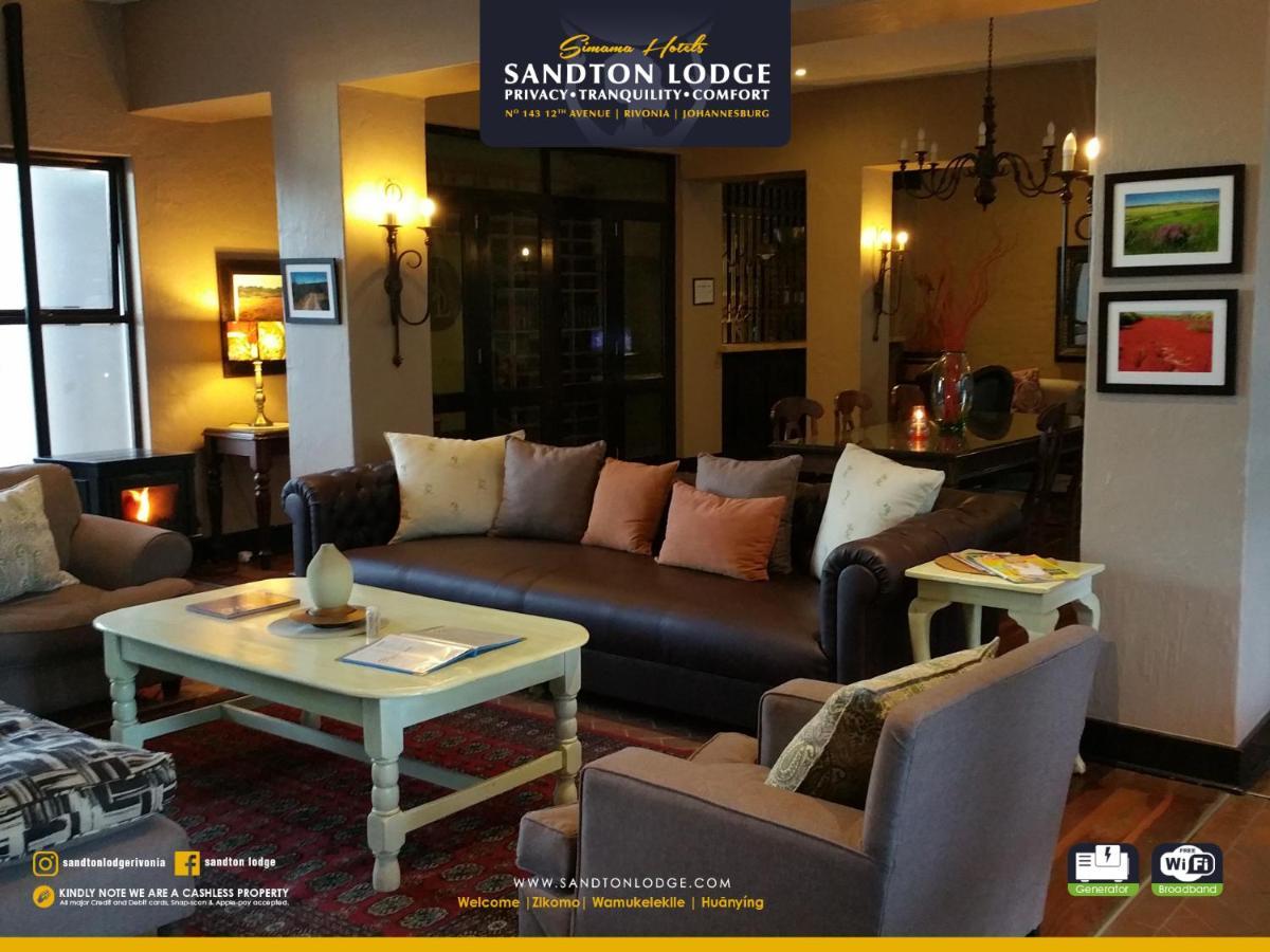יוהנסבורג Sandton Lodge Rivonia מראה חיצוני תמונה