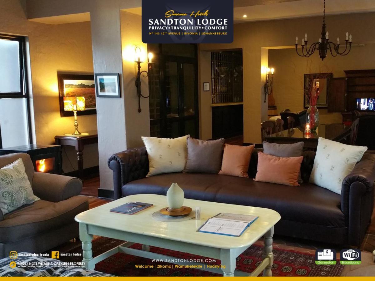 יוהנסבורג Sandton Lodge Rivonia מראה חיצוני תמונה