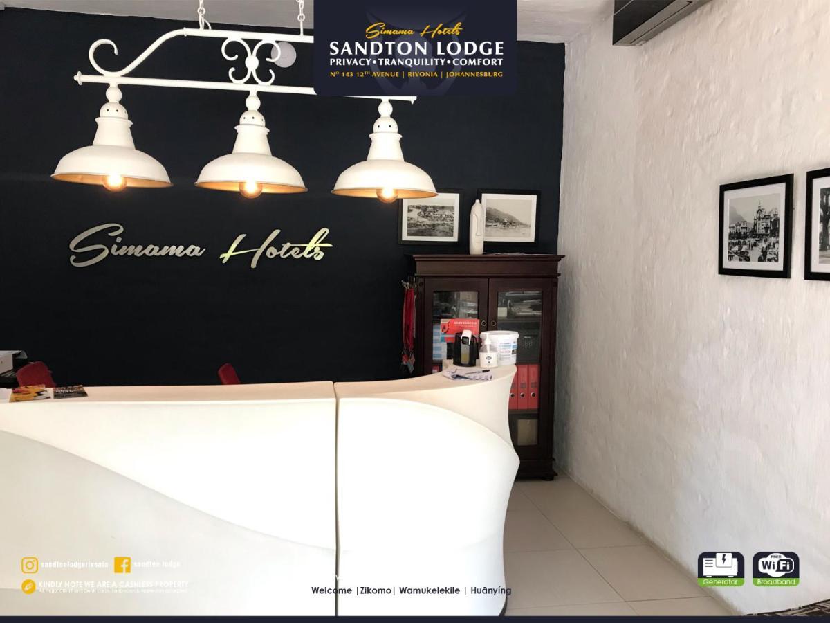 יוהנסבורג Sandton Lodge Rivonia מראה חיצוני תמונה