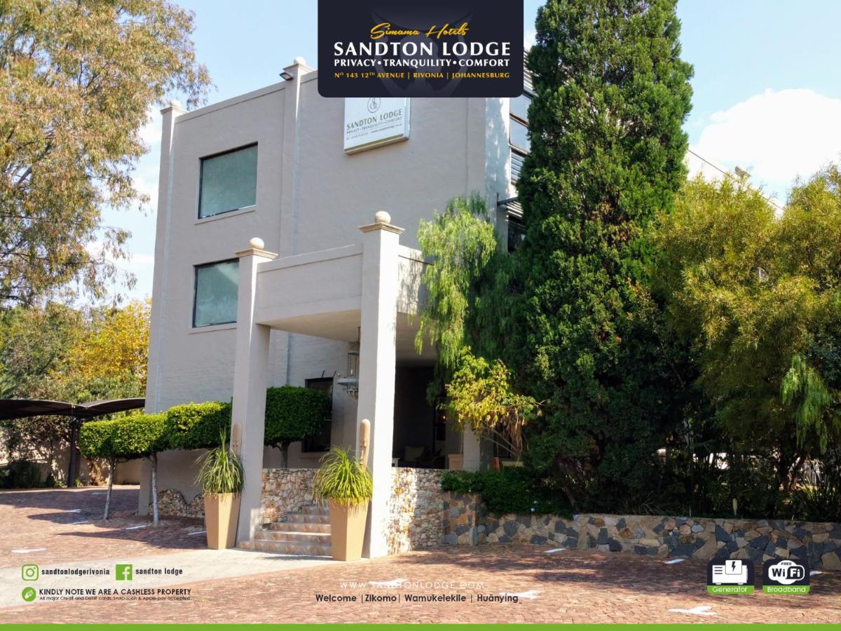 יוהנסבורג Sandton Lodge Rivonia מראה חיצוני תמונה