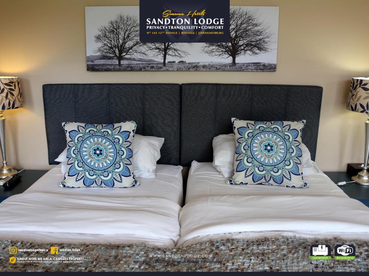 יוהנסבורג Sandton Lodge Rivonia מראה חיצוני תמונה