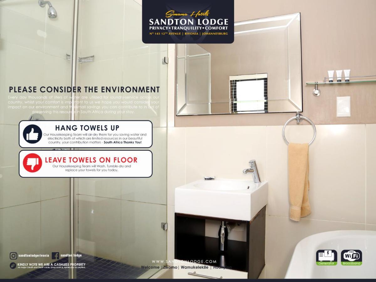 יוהנסבורג Sandton Lodge Rivonia מראה חיצוני תמונה