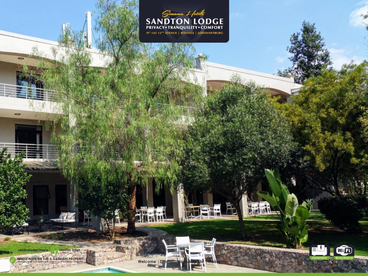 יוהנסבורג Sandton Lodge Rivonia מראה חיצוני תמונה