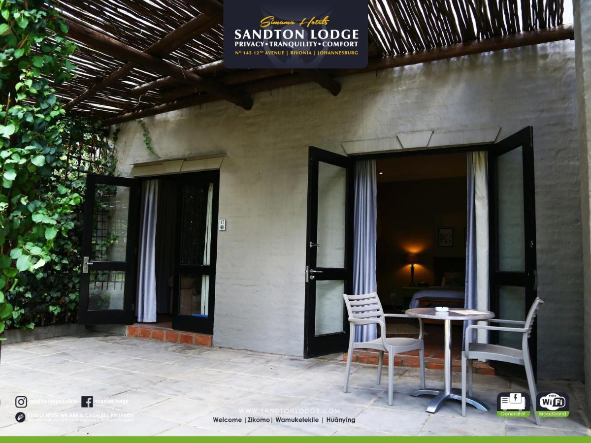 יוהנסבורג Sandton Lodge Rivonia מראה חיצוני תמונה