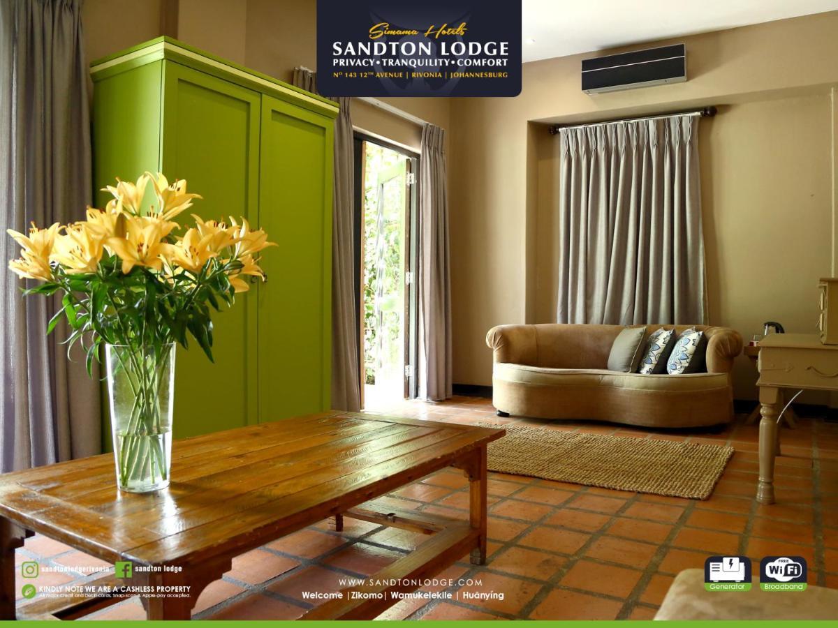 יוהנסבורג Sandton Lodge Rivonia מראה חיצוני תמונה