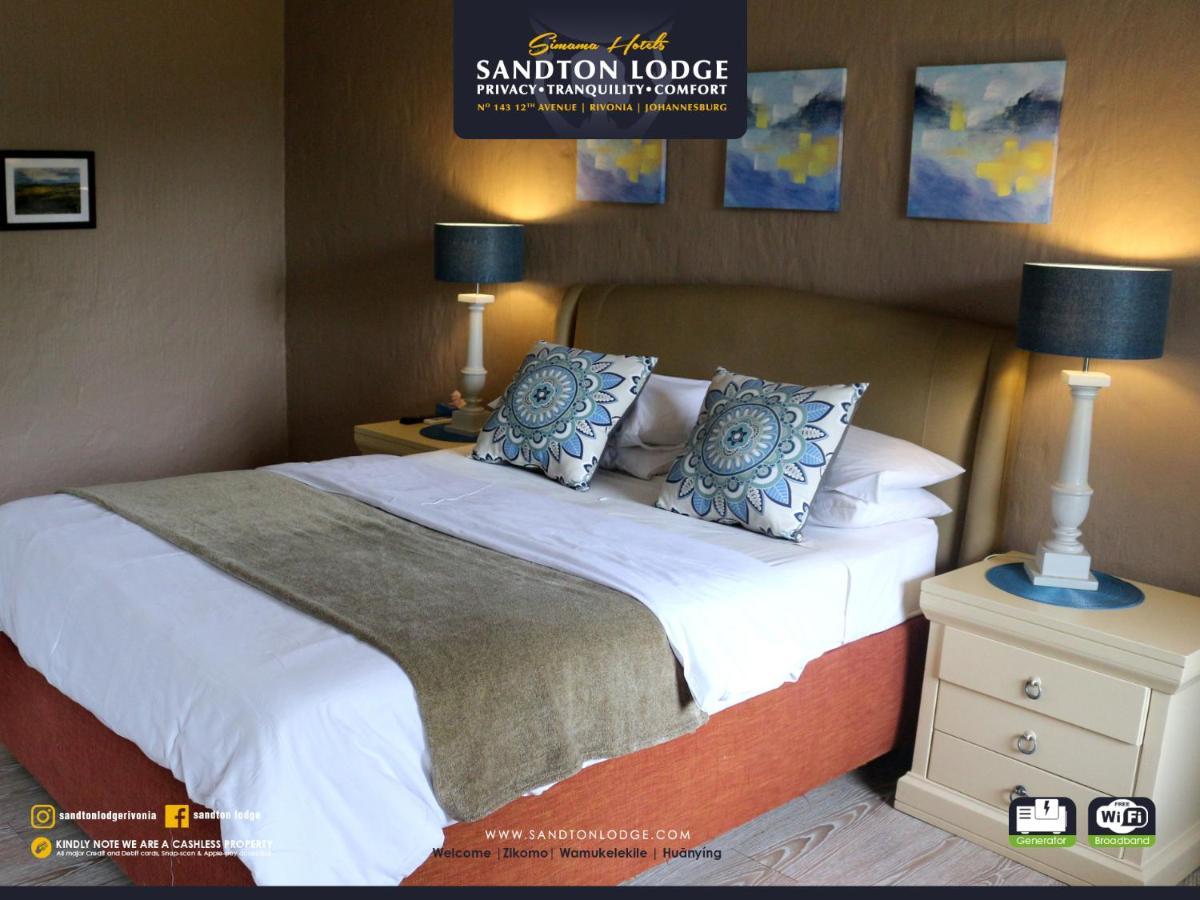 יוהנסבורג Sandton Lodge Rivonia מראה חיצוני תמונה
