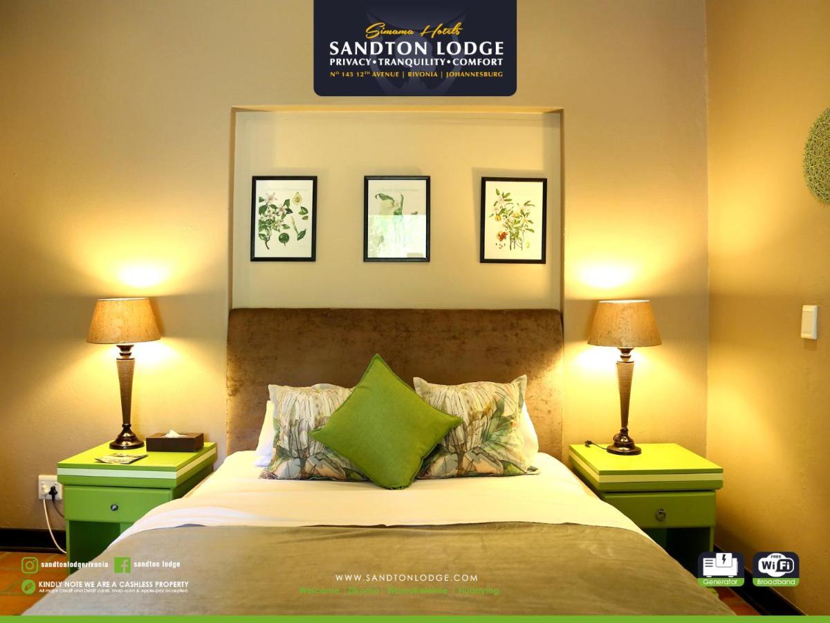 יוהנסבורג Sandton Lodge Rivonia מראה חיצוני תמונה