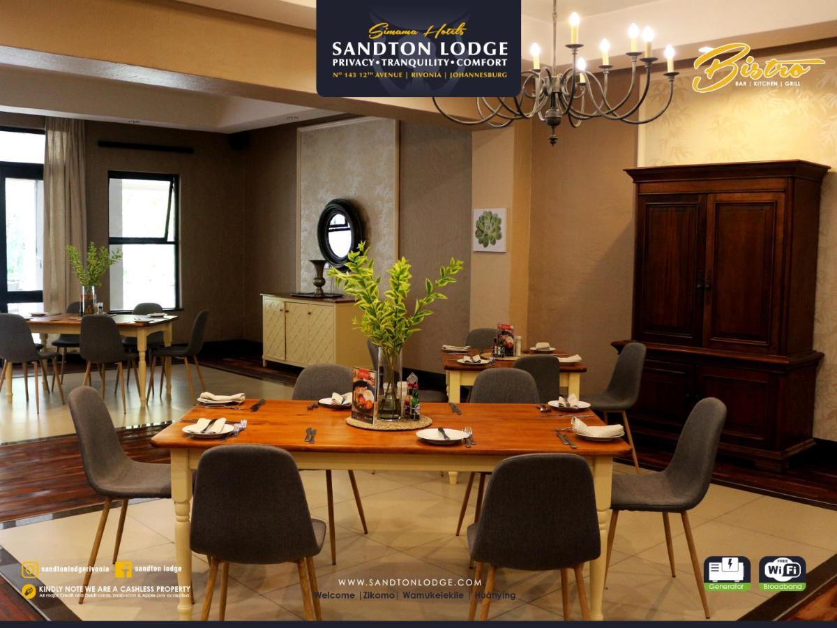 יוהנסבורג Sandton Lodge Rivonia מראה חיצוני תמונה