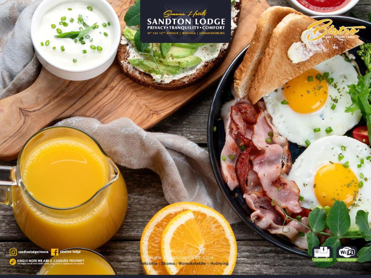 יוהנסבורג Sandton Lodge Rivonia מראה חיצוני תמונה