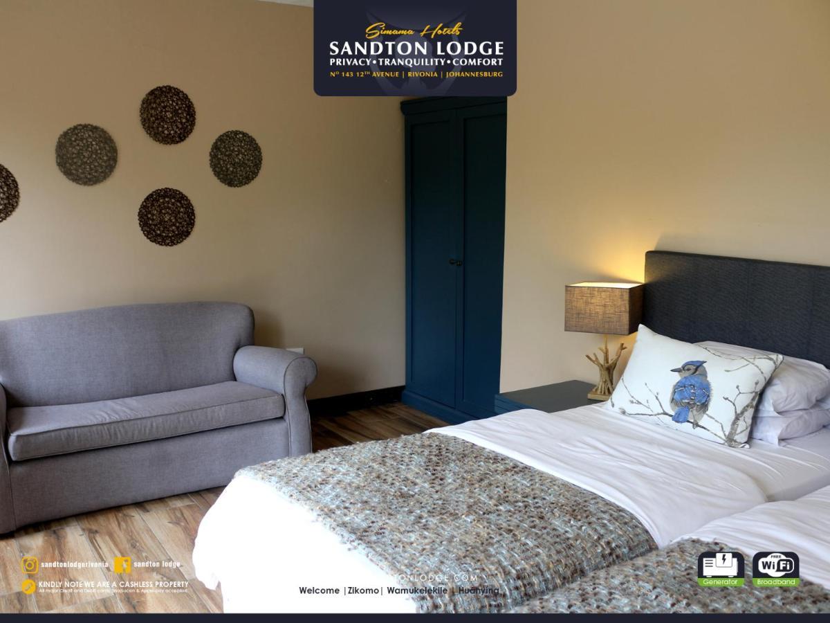 יוהנסבורג Sandton Lodge Rivonia מראה חיצוני תמונה
