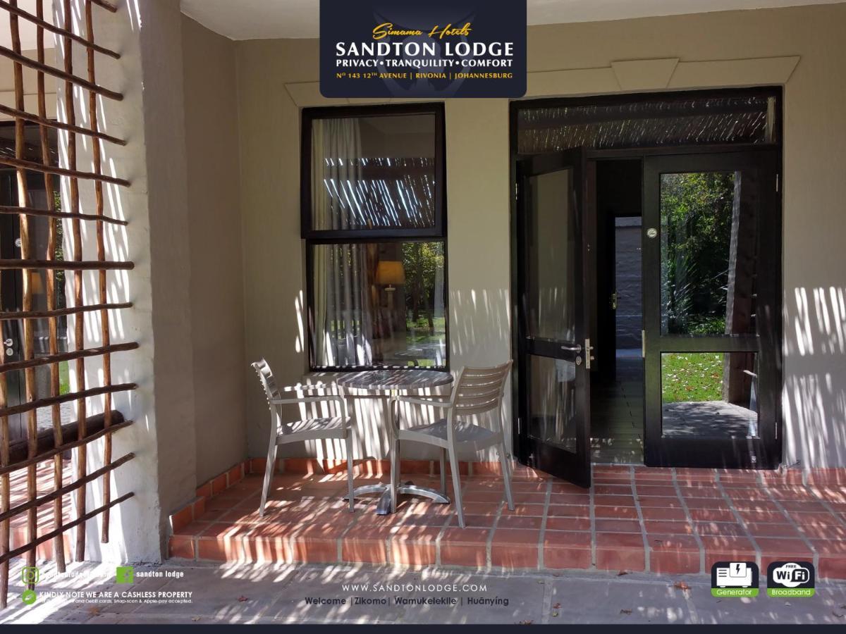 יוהנסבורג Sandton Lodge Rivonia מראה חיצוני תמונה