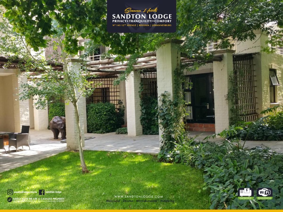 יוהנסבורג Sandton Lodge Rivonia מראה חיצוני תמונה