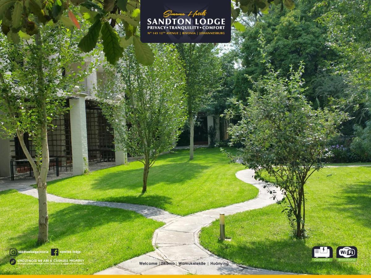 יוהנסבורג Sandton Lodge Rivonia מראה חיצוני תמונה