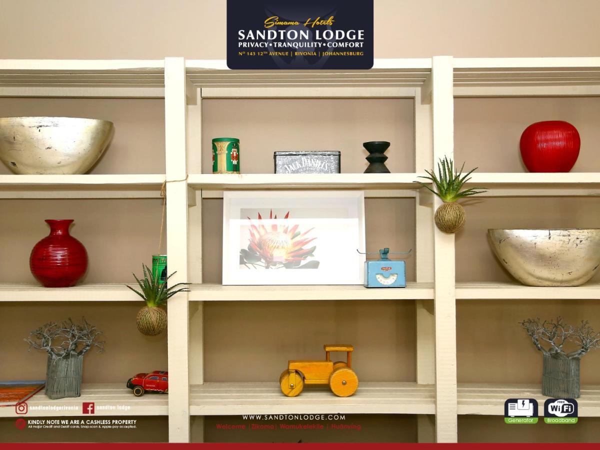 יוהנסבורג Sandton Lodge Rivonia מראה חיצוני תמונה