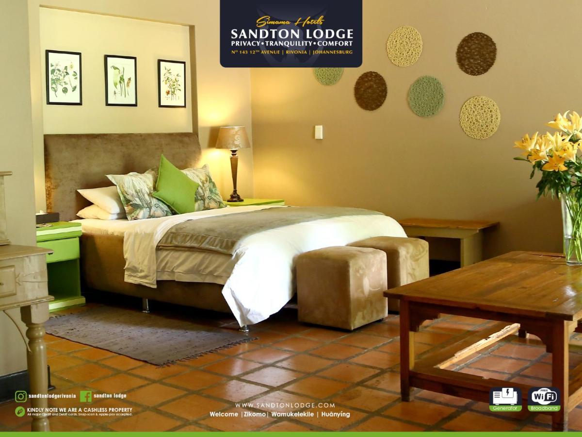 יוהנסבורג Sandton Lodge Rivonia מראה חיצוני תמונה