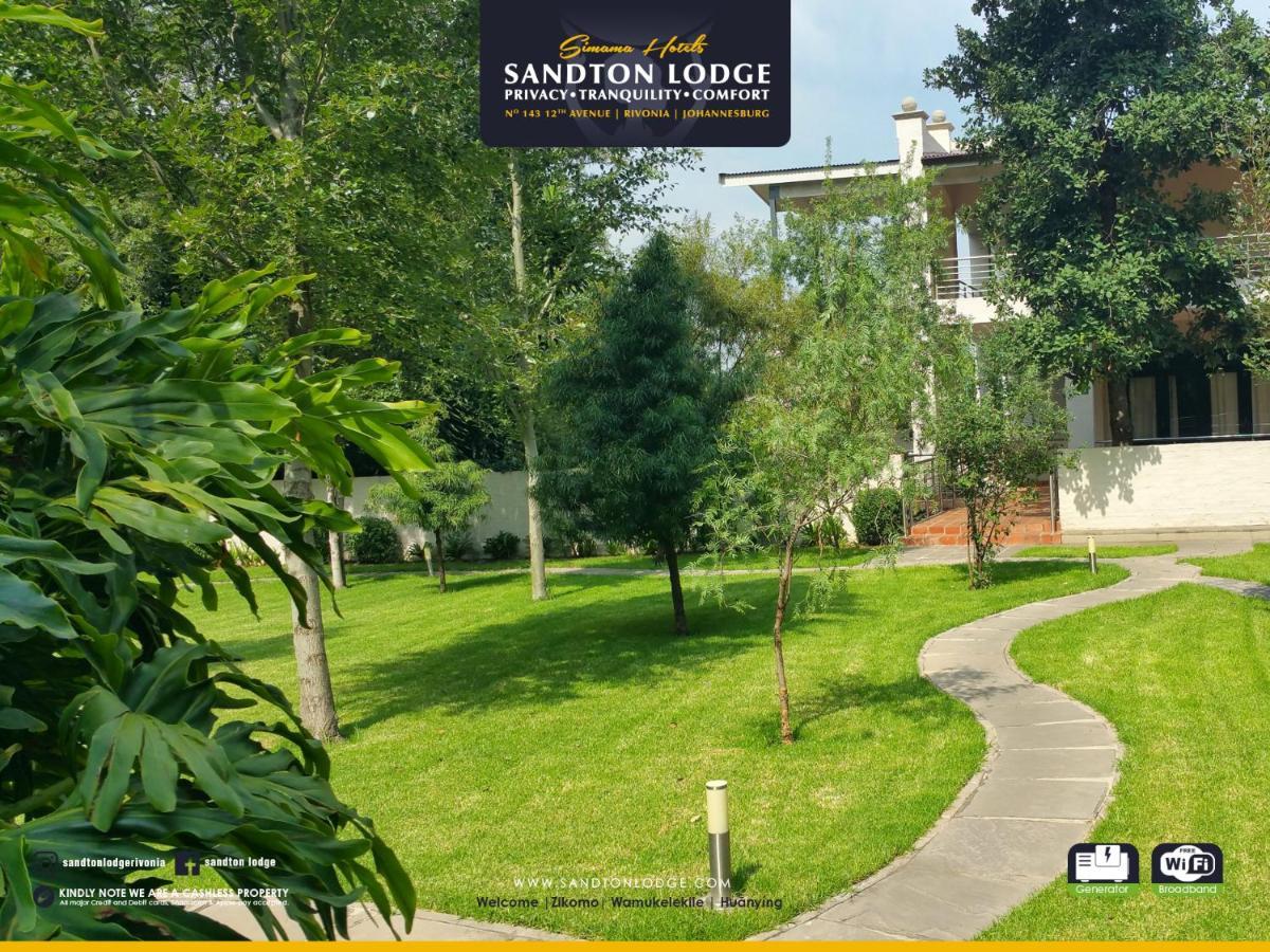 יוהנסבורג Sandton Lodge Rivonia מראה חיצוני תמונה