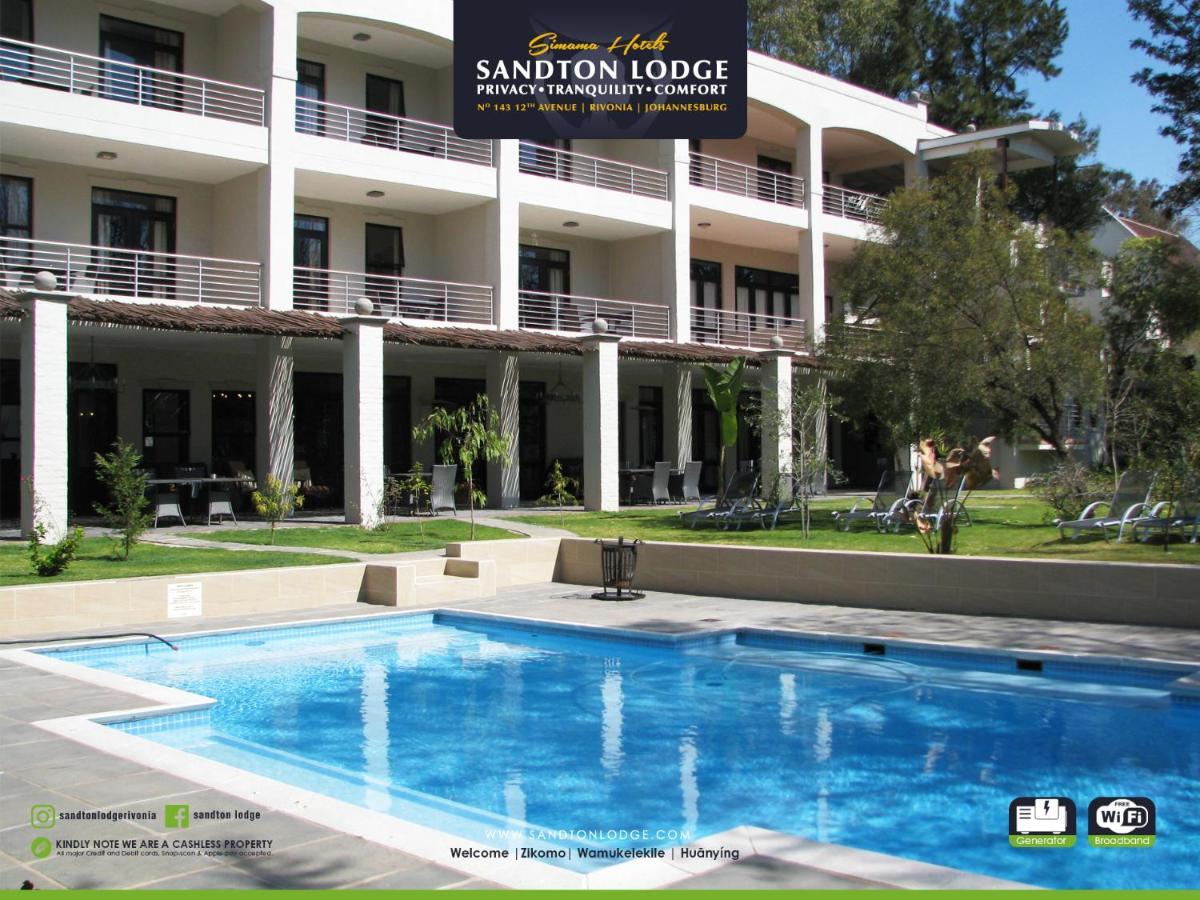 יוהנסבורג Sandton Lodge Rivonia מראה חיצוני תמונה