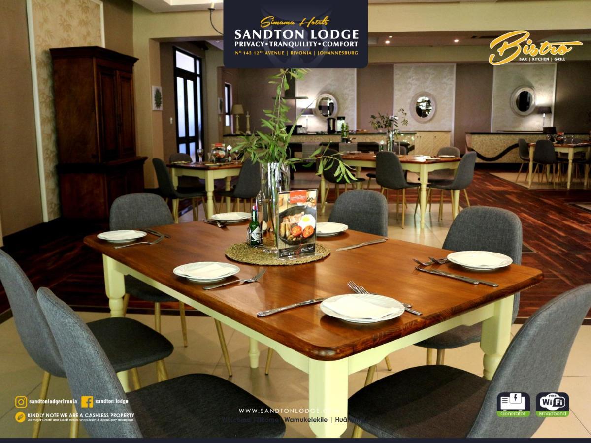 יוהנסבורג Sandton Lodge Rivonia מראה חיצוני תמונה