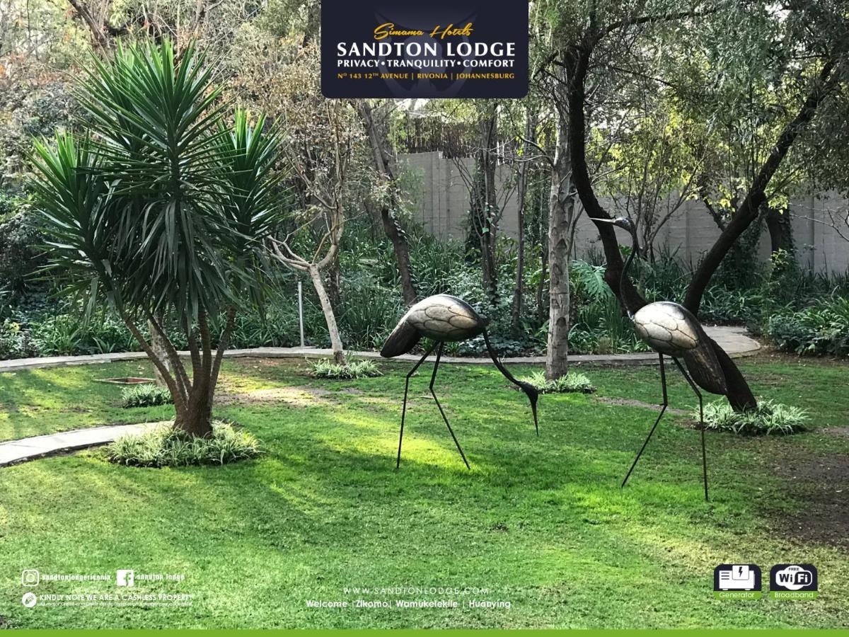 יוהנסבורג Sandton Lodge Rivonia מראה חיצוני תמונה